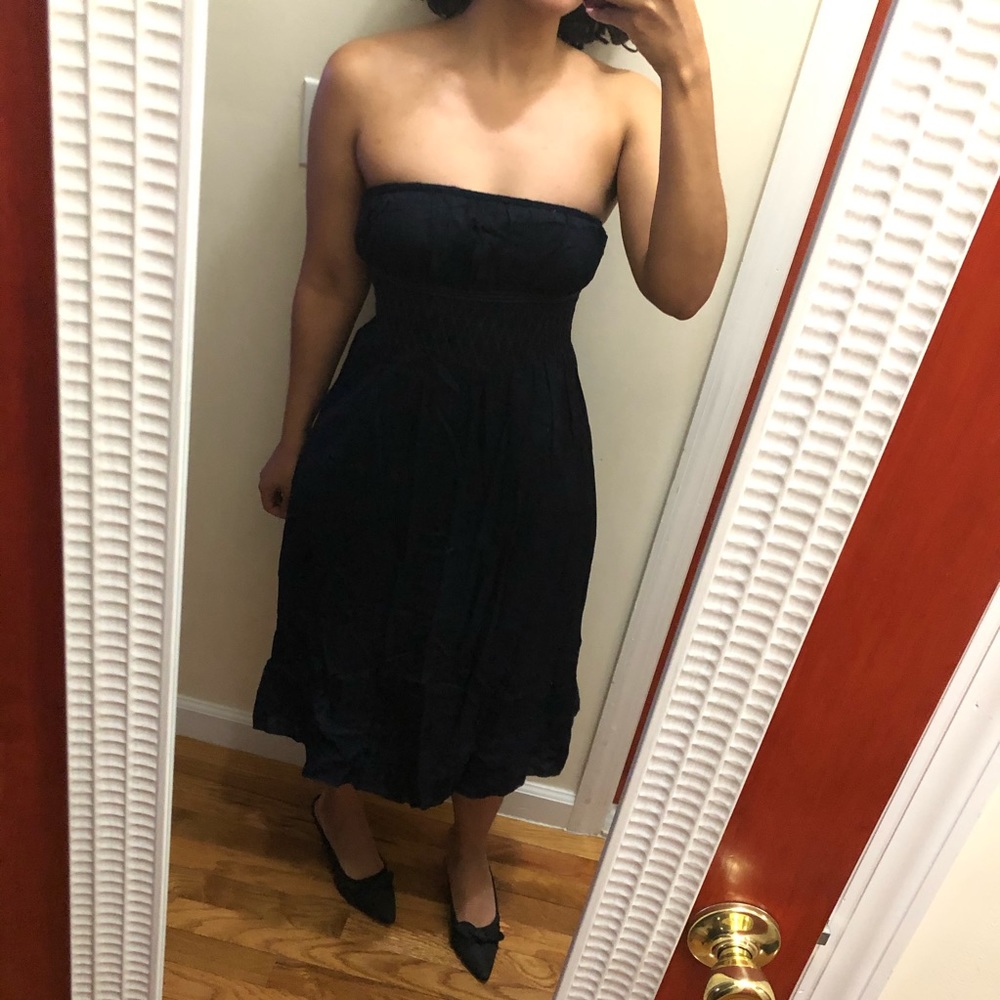 2 for 15! Strapless linen dress